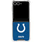 NFL Indianapolis Colts Distressed Galaxy Z Flip7 Clear Case