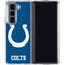 NFL Indianapolis Colts Distressed Galaxy Z Fold5 5G Clear Case