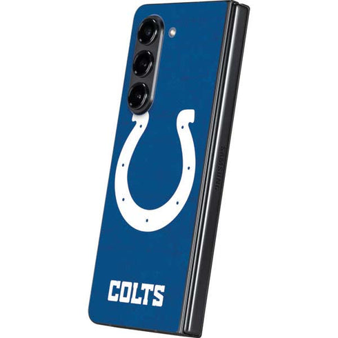 NFL Indianapolis Colts Distressed Galaxy Z Fold5 5G Skin