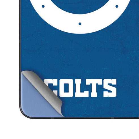 NFL Indianapolis Colts Distressed Galaxy Z Fold5 5G Skin