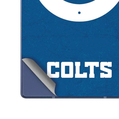 NFL Indianapolis Colts Distressed Galaxy Z Fold6 Skin