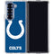 NFL Indianapolis Colts Distressed Galaxy Z Fold7 Clear Case