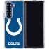 NFL Indianapolis Colts Distressed Galaxy Z Fold7 Clear Case