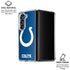 NFL Indianapolis Colts Distressed Galaxy Z Fold7 Clear Case