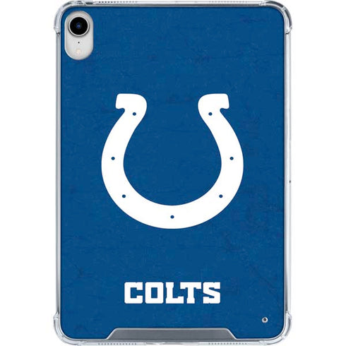 NFL Indianapolis Colts Distressed iPad 11th Gen (2025) Clear Case