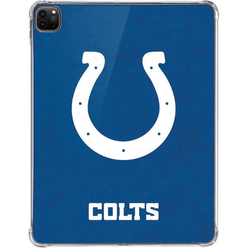 NFL Indianapolis Colts Distressed iPad Pro 11in (2024) Clear Case