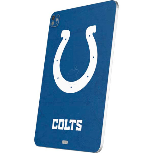 NFL Indianapolis Colts Distressed iPad Pro 13in M4 (2024) Skin