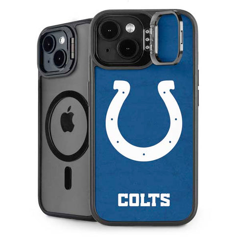 NFL Indianapolis Colts Distressed iPhone 14 Plus Kickstand Case