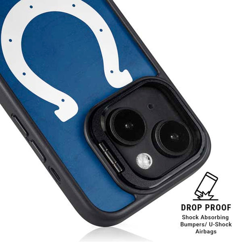 NFL Indianapolis Colts Distressed iPhone 14 Plus Kickstand Case