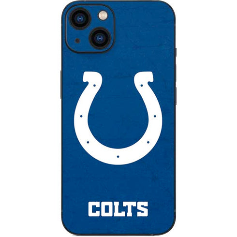 NFL Indianapolis Colts Distressed iPhone Skins