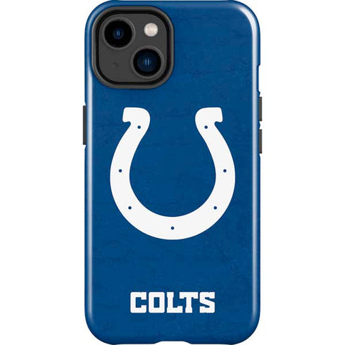 NFL Indianapolis Colts Distressed iPhone 15 Impact Case