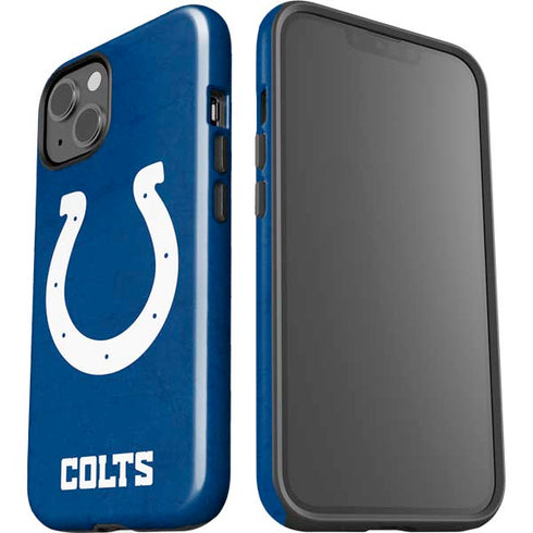 NFL Indianapolis Colts Distressed iPhone 15 Impact Case