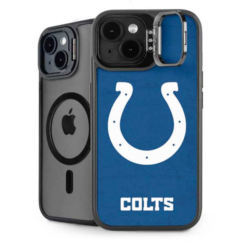 NFL Indianapolis Colts Distressed iPhone 15 Kickstand Case