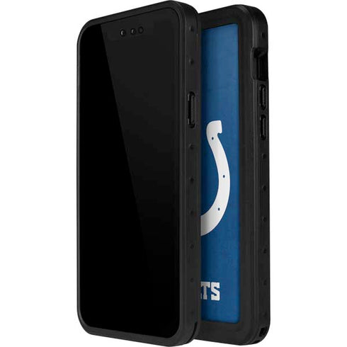 NFL Indianapolis Colts Distressed iPhone 15 Pro Waterproof Case