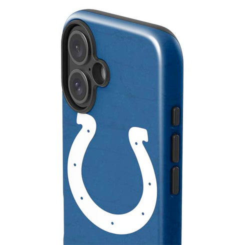 NFL Indianapolis Colts Distressed iPhone 16 Impact Case