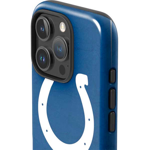 NFL Indianapolis Colts Distressed iPhone 16 Pro Impact Case