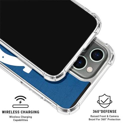 NFL Indianapolis Colts Distressed iPhone 16 Pro Max Clear Case