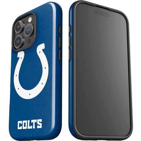 NFL Indianapolis Colts Distressed iPhone 16 Pro Max Impact Case