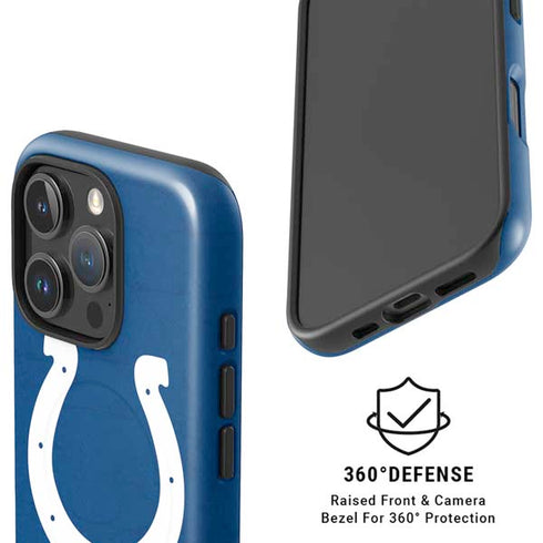 NFL Indianapolis Colts Distressed iPhone 16 Pro Max Magsafe Impact Case