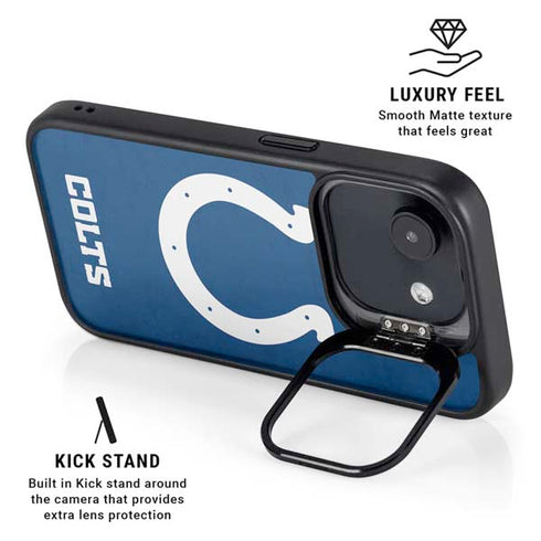 NFL Indianapolis Colts Distressed iPhone 16e Kickstand Case