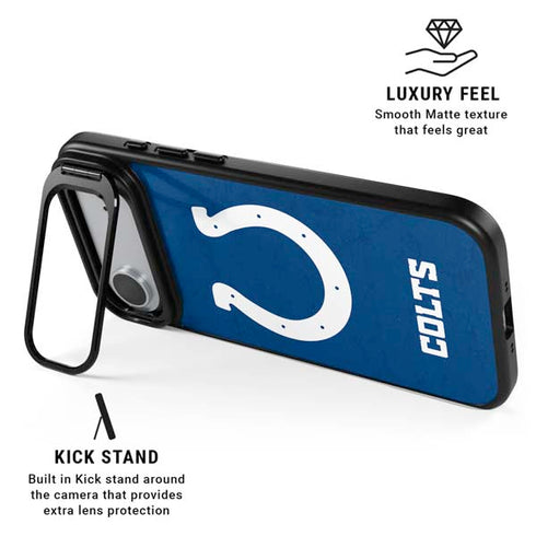NFL Indianapolis Colts Distressed iPhone 17 Air Kickstand Case