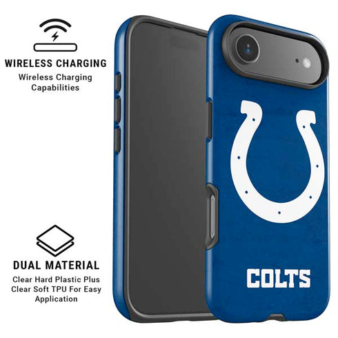NFL Indianapolis Colts Distressed iPhone 17 Air Magsafe Impact Case