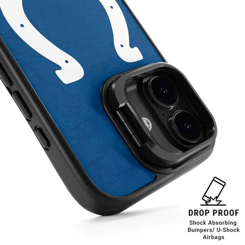 NFL Indianapolis Colts Distressed iPhone 17 Kickstand Case