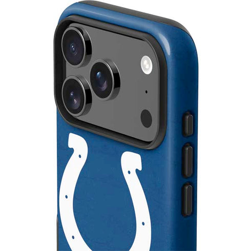 NFL Indianapolis Colts Distressed iPhone 17 Pro Impact Case