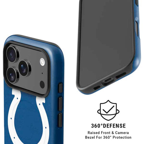 NFL Indianapolis Colts Distressed iPhone 17 Pro Magsafe Impact Case