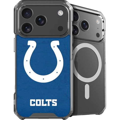 NFL Indianapolis Colts Distressed iPhone 17 Pro Max MagSafe Case
