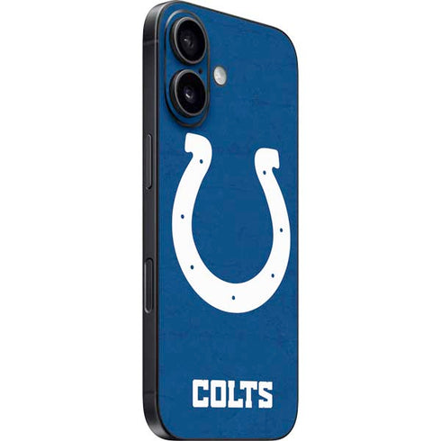 NFL Indianapolis Colts Distressed iPhone 17 Skin
