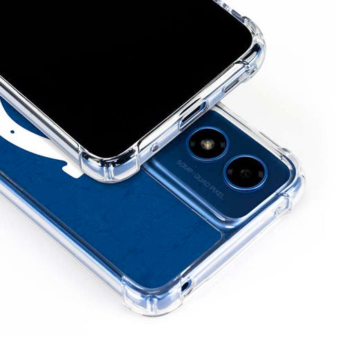 NFL Indianapolis Colts Distressed Moto G 5G (2024) Clear Case