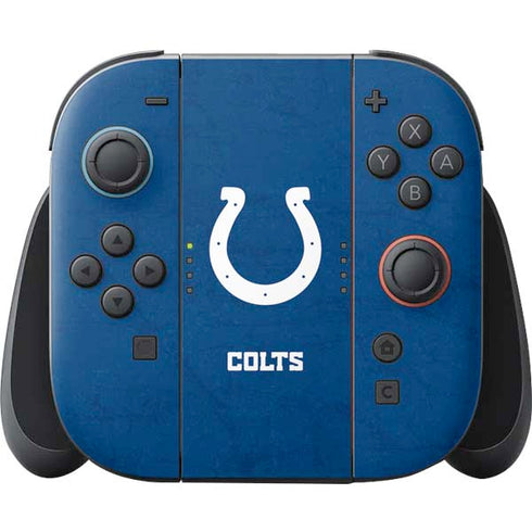 NFL Indianapolis Colts Distressed Nintendo Skins