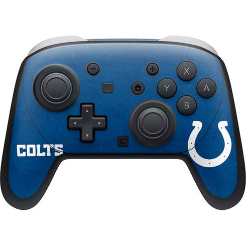 NFL Indianapolis Colts Distressed Nintendo Skins