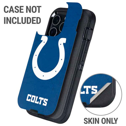 NFL Indianapolis Colts Distressed Otterbox Defender iPhone Skin
