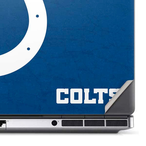 NFL Indianapolis Colts Distressed Dell Precision Skin