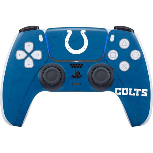 NFL Indianapolis Colts Distressed PlayStation PS5 Skins