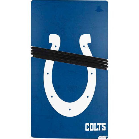 NFL Indianapolis Colts Distressed PS5 Pro Console Skin