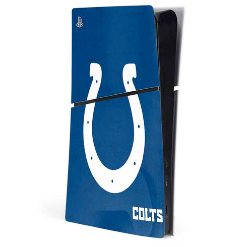 NFL Indianapolis Colts Distressed PlayStation PS5 Skins