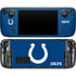 NFL Indianapolis Colts Distressed Steam Deck Handheld Gaming Computer OLED Skin