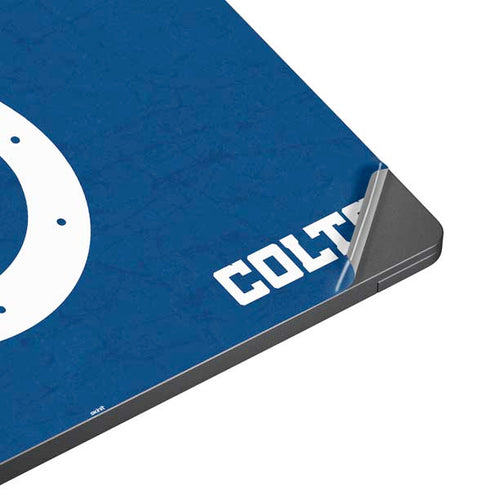 NFL Indianapolis Colts Distressed Surface Laptop 7 13.8in Skin