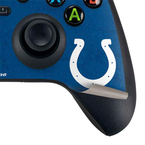 NFL Indianapolis Colts Distressed XBox Series X Digital Edition Bundle Skin