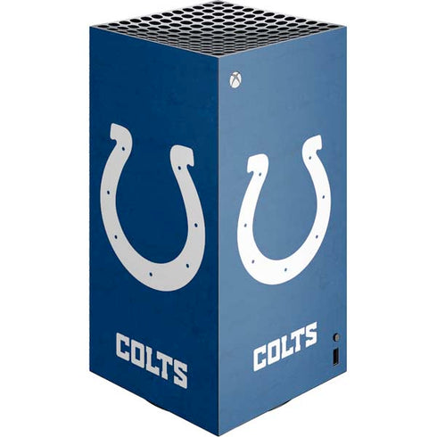 NFL Indianapolis Colts Distressed XBox Series X Digital Edition Console Skin