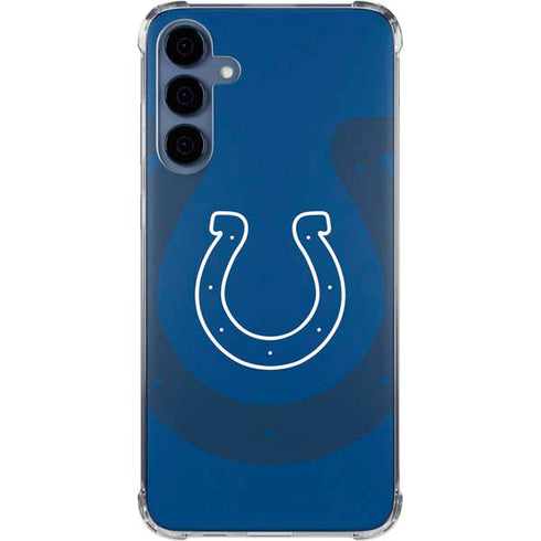 NFL Indianapolis Colts Double Vision Galaxy A55 5G Clear Case