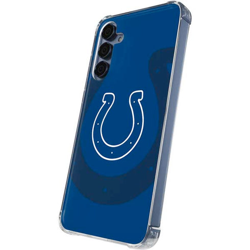 NFL Indianapolis Colts Double Vision Galaxy A55 5G Clear Case