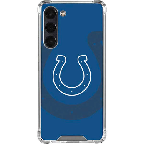 NFL Indianapolis Colts Double Vision Galaxy S24 FE Clear Case