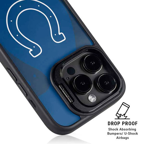 NFL Indianapolis Colts Double Vision iPhone 15 Pro Max Kickstand Case