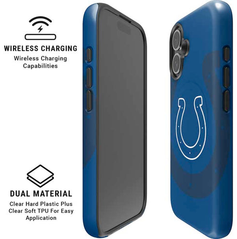 NFL Indianapolis Colts Double Vision iPhone 16 Magsafe Impact Case