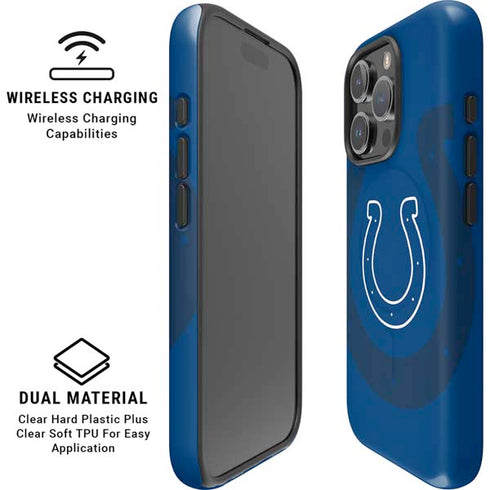 NFL Indianapolis Colts Double Vision iPhone 16 Pro Magsafe Impact Case