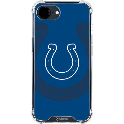 NFL Indianapolis Colts Double Vision iPhone 16e Clear Case